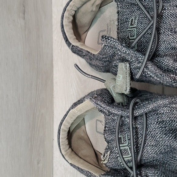 Hey Dude Mens Wally Woven Carbone Loafer Slip on shoes sz 13 - Picture 5 of 12